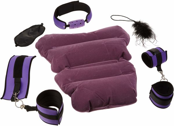 PD3863-12 Fetish Fantasy Series Purple Pleasure Bondage Set - Imagen 2