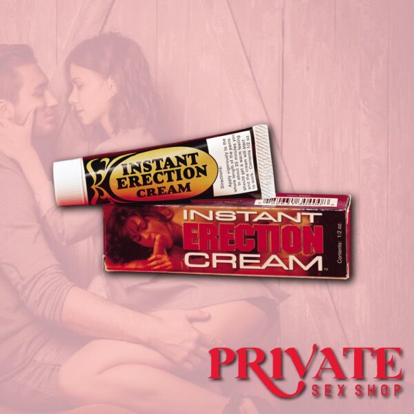 INSTANT ERECTION CREAM - Crema Retardante de erección